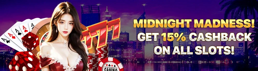 Exclusive 15% Mid-Night Bonus