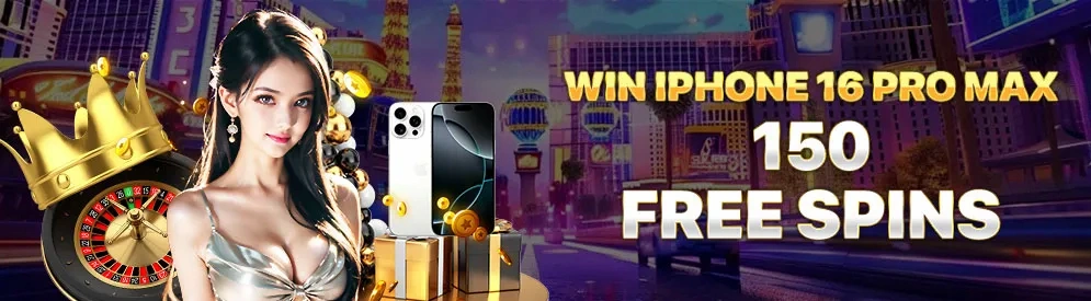 Win iPhone 16 Pro Max + 150 Free Spins